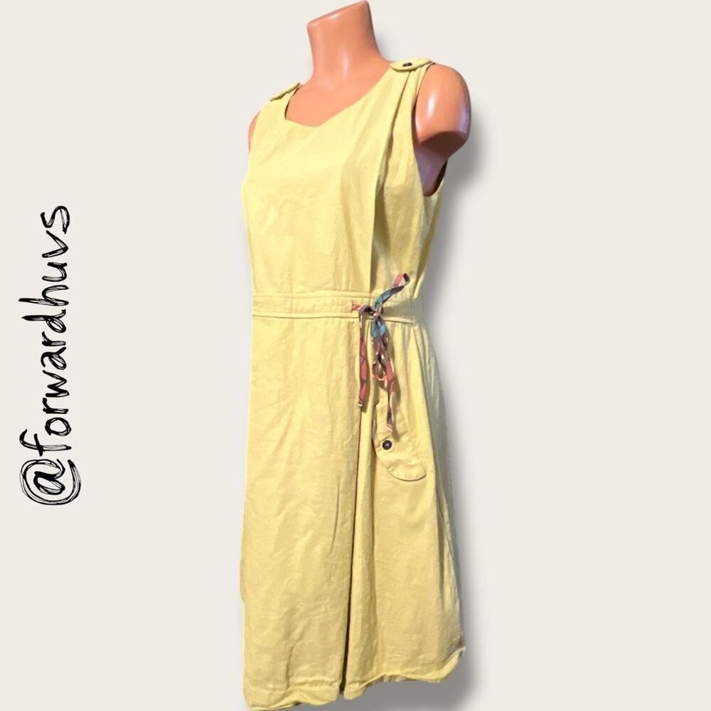 Matilda Jane “You & Me” Yellow Dress – Size M - Picture 3 of 13